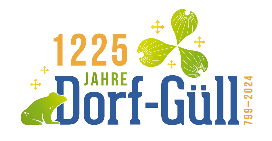 Logo 1225 Jahre Dorf-Güll